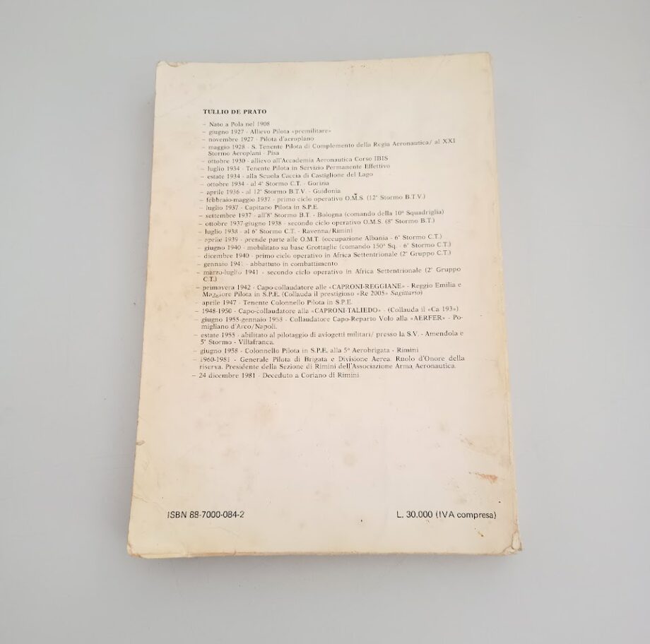 Libro Tullio De Prato Un pilota contadino