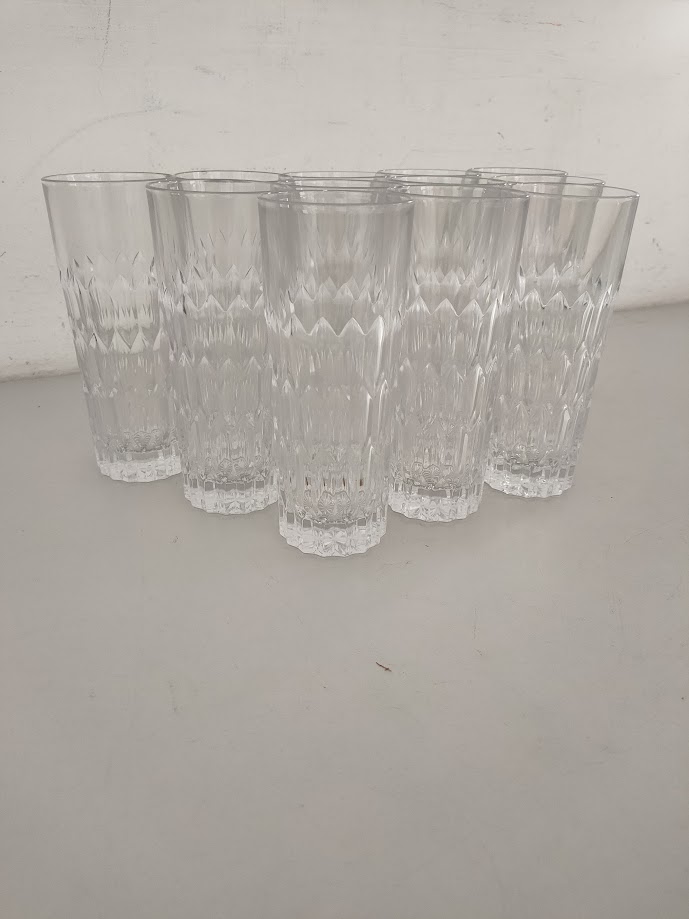 Bicchieri Tipo Tumbler Forma e Disegno Anni '80
