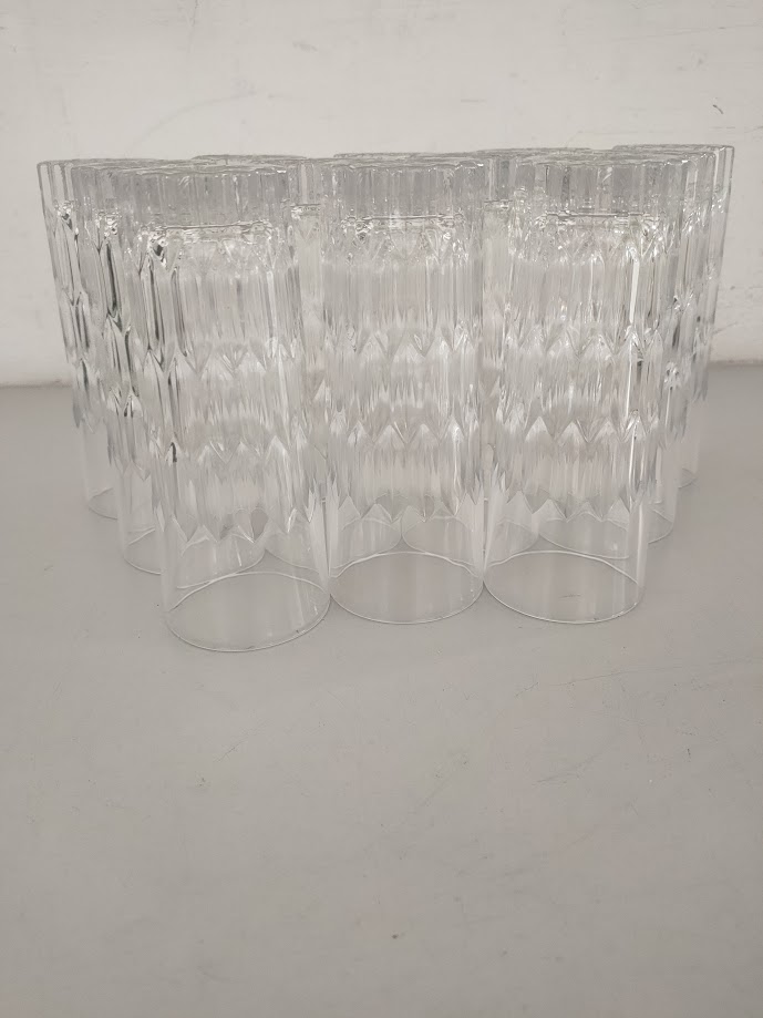 Bicchieri Tipo Tumbler Forma e Disegno Anni '80