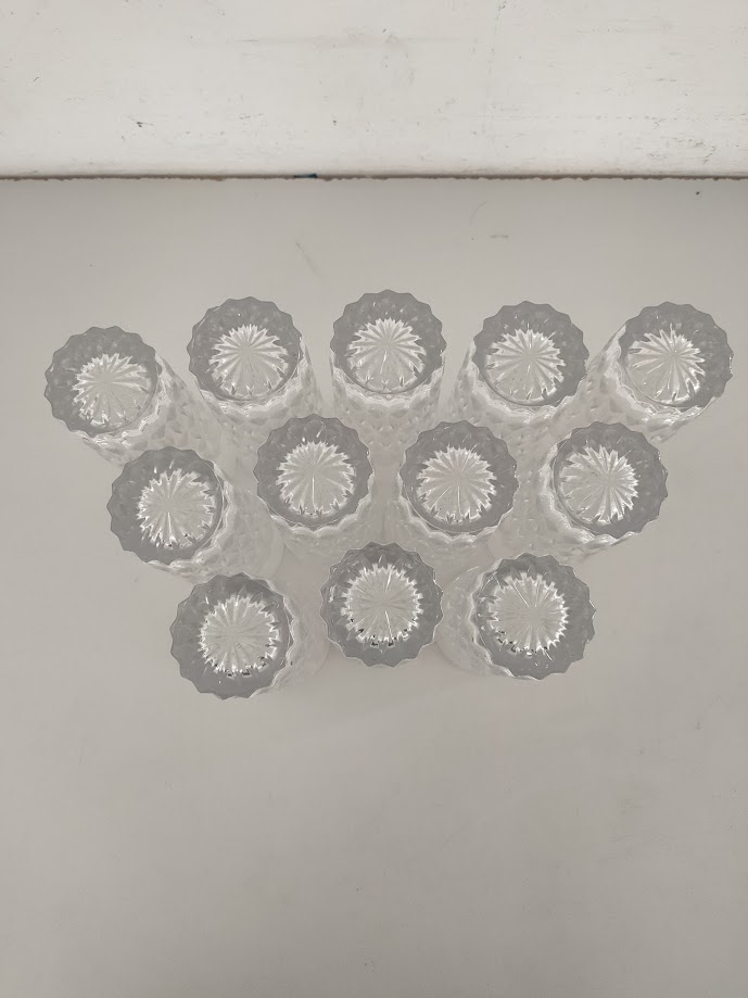 Bicchieri Tipo Tumbler Forma e Disegno Anni '80