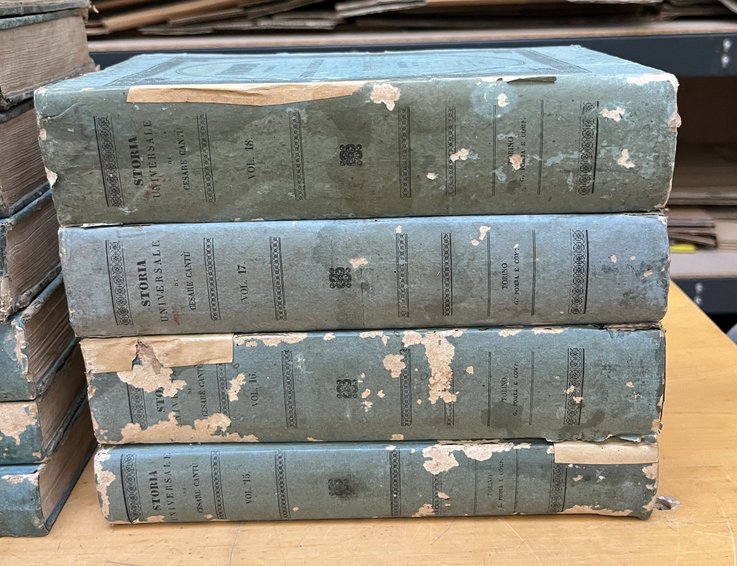 Enciclopedia Storia Universale 35 volumi di Cesare Cantù 1838