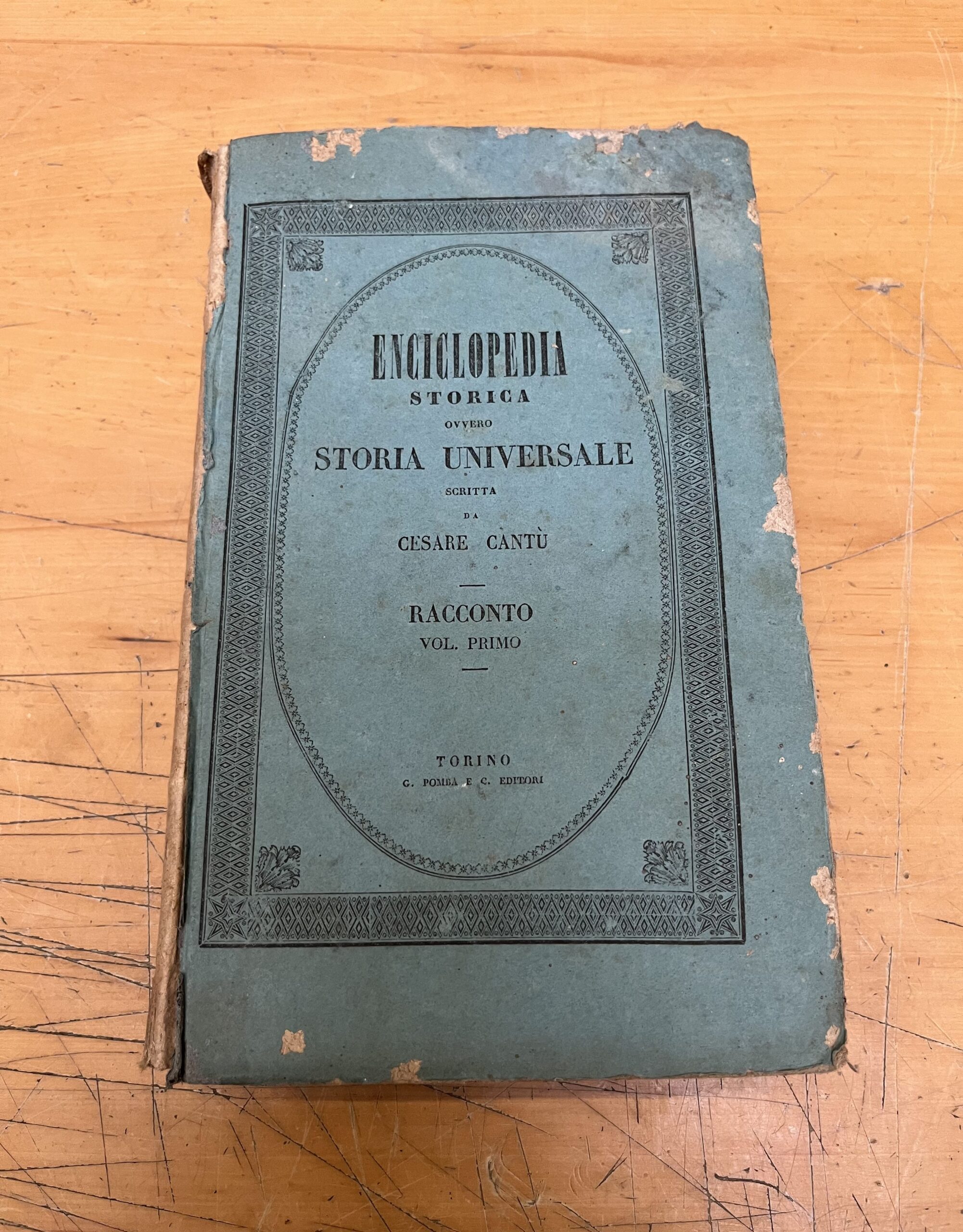 Enciclopedia Storia Universale 35 volumi di Cesare Cantù 1838