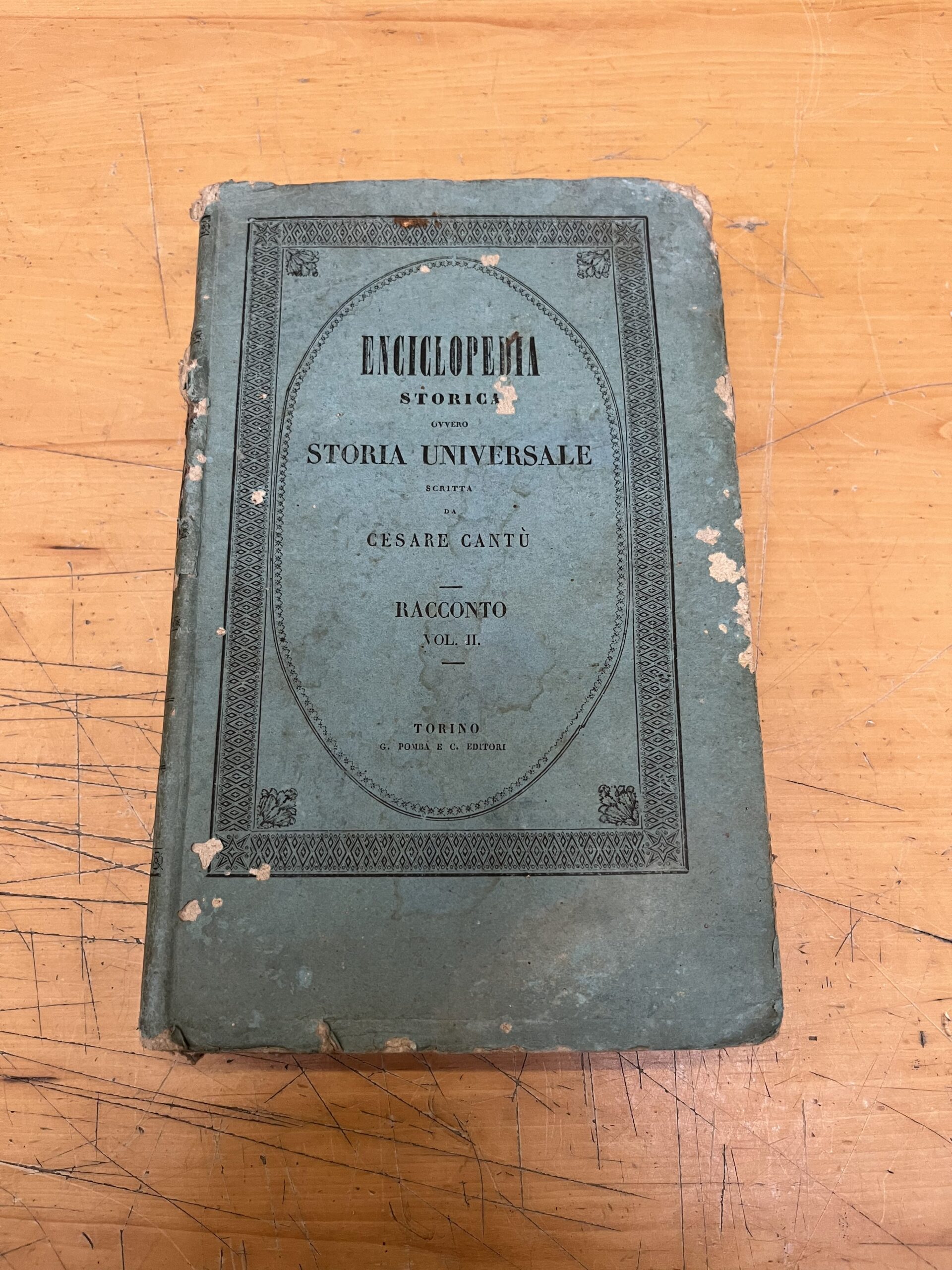 Enciclopedia Storia Universale 35 volumi di Cesare Cantù 1838