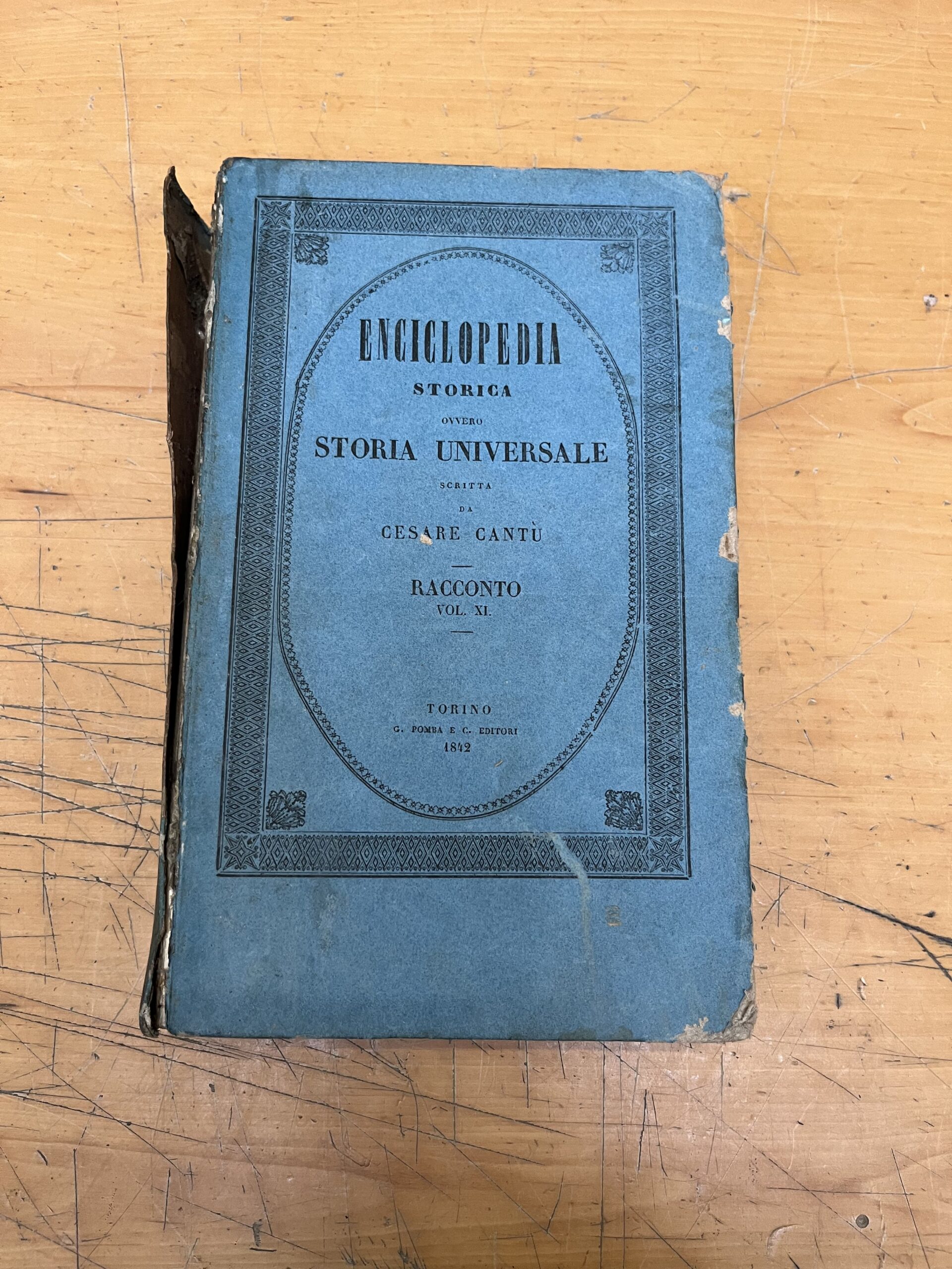 Enciclopedia Storia Universale 35 volumi di Cesare Cantù 1838