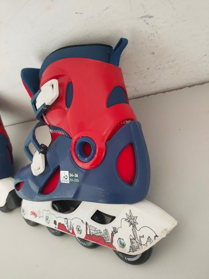 Pattini di Colore Blu/Rosso/Bianco 2000