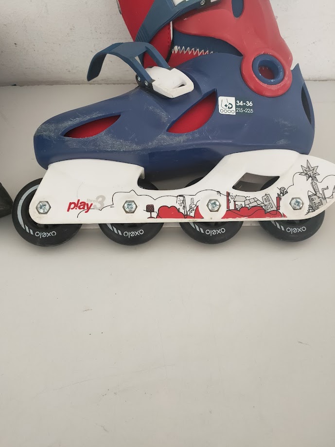Pattini di Colore Blu/Rosso/Bianco 2000