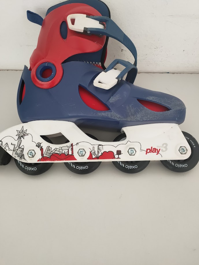 Pattini di Colore Blu/Rosso/Bianco 2000