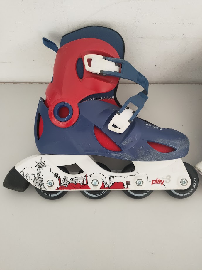 Pattini di Colore Blu/Rosso/Bianco 2000