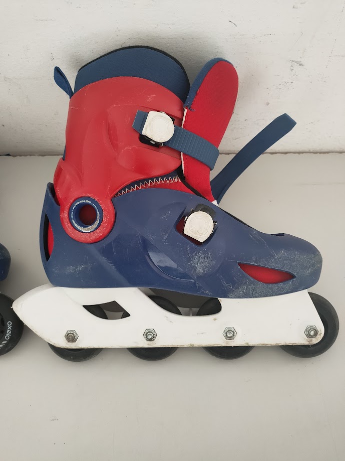 Pattini di Colore Blu/Rosso/Bianco 2000