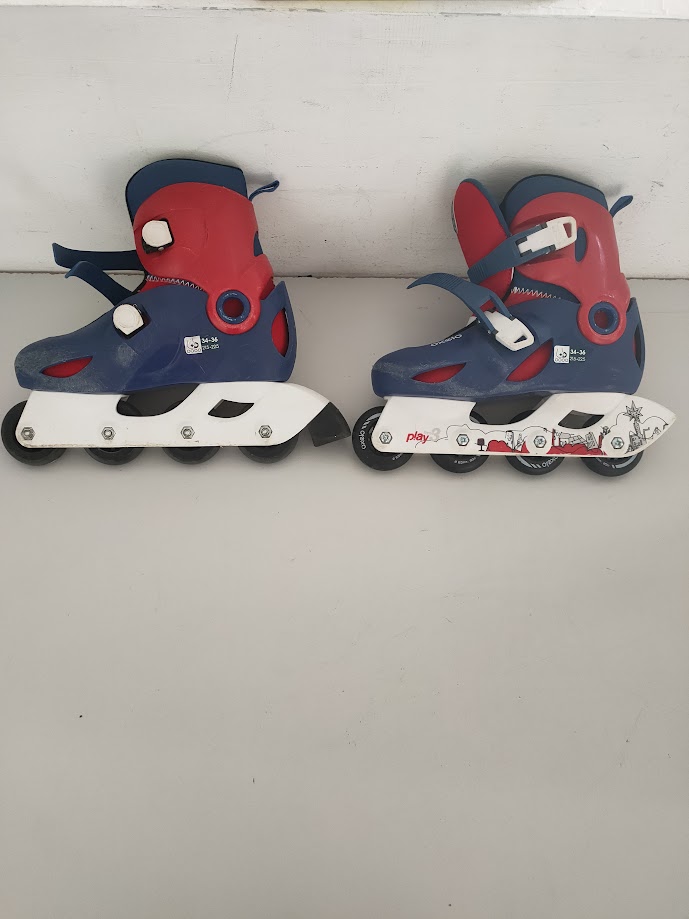 Pattini di Colore Blu/Rosso/Bianco 2000