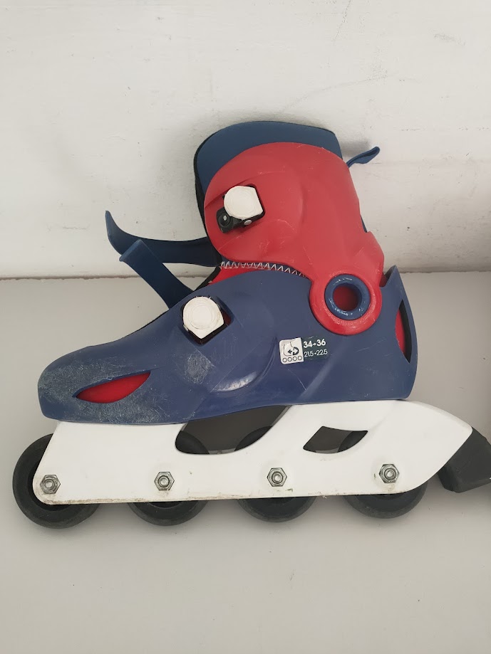 Pattini di Colore Blu/Rosso/Bianco 2000