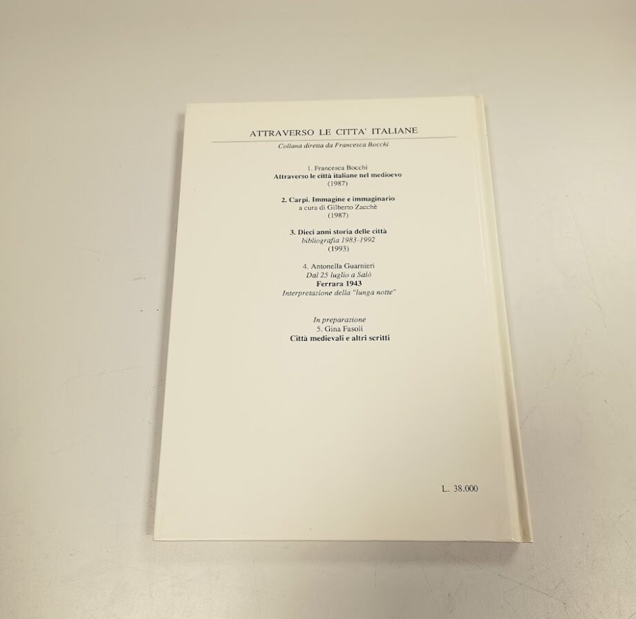 Libro Dal 25 luglio a Salò Ferrara 1943