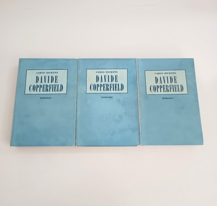 Libri Davide Copperfield I-II-III C Dickens