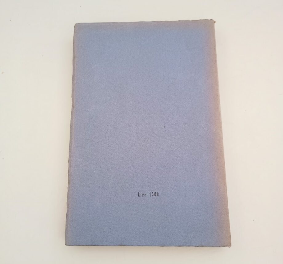 Libro Tre mezzi secoli Vittorio Lugli 1955