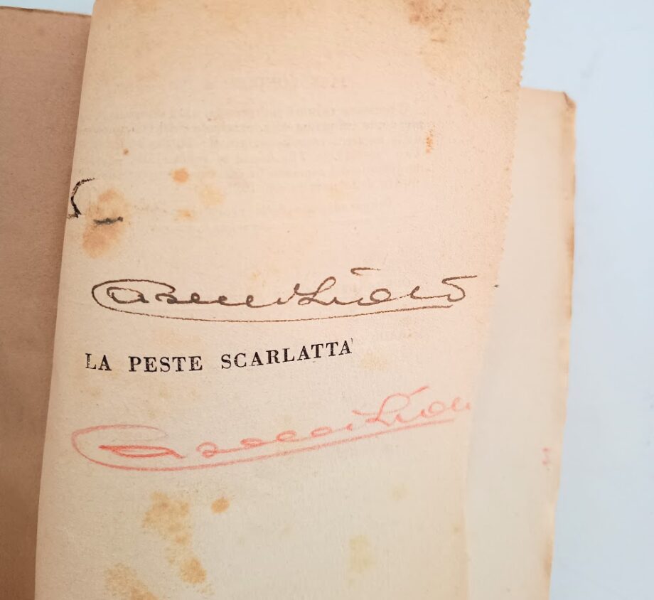Romanzo La peste scarlatta di Jack London
