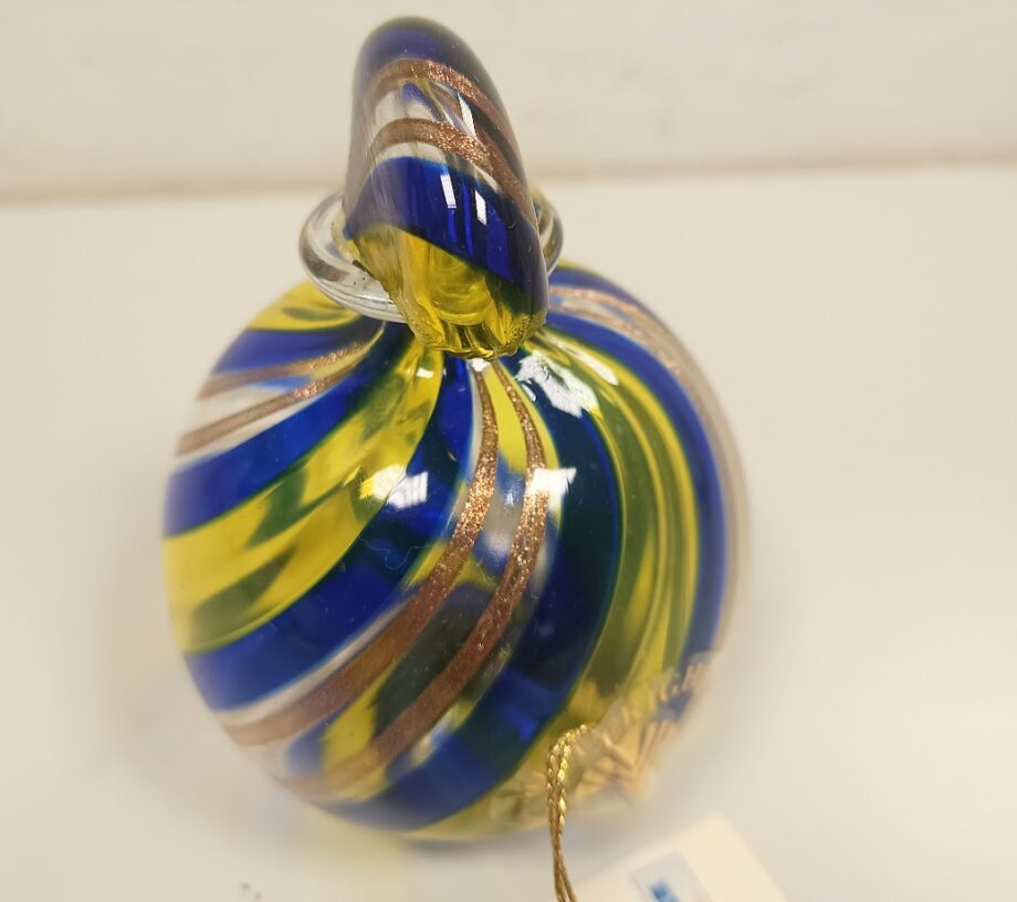 Ampolla in vetro di Murano Collezione Millerighe
