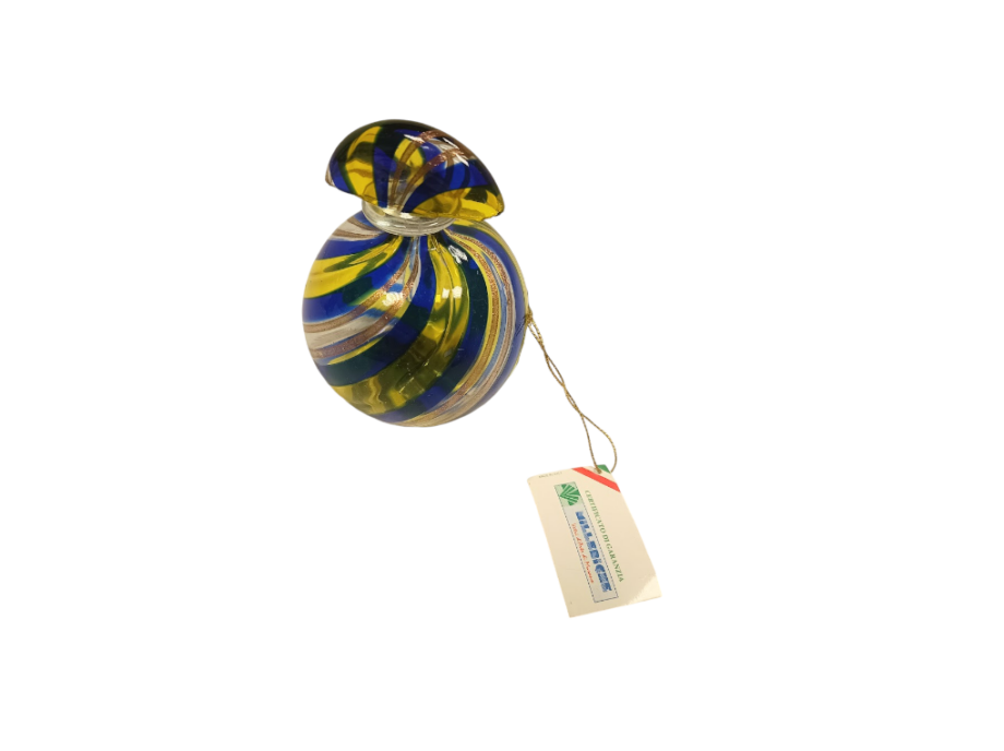 Ampolla in vetro di Murano Collezione Millerighe