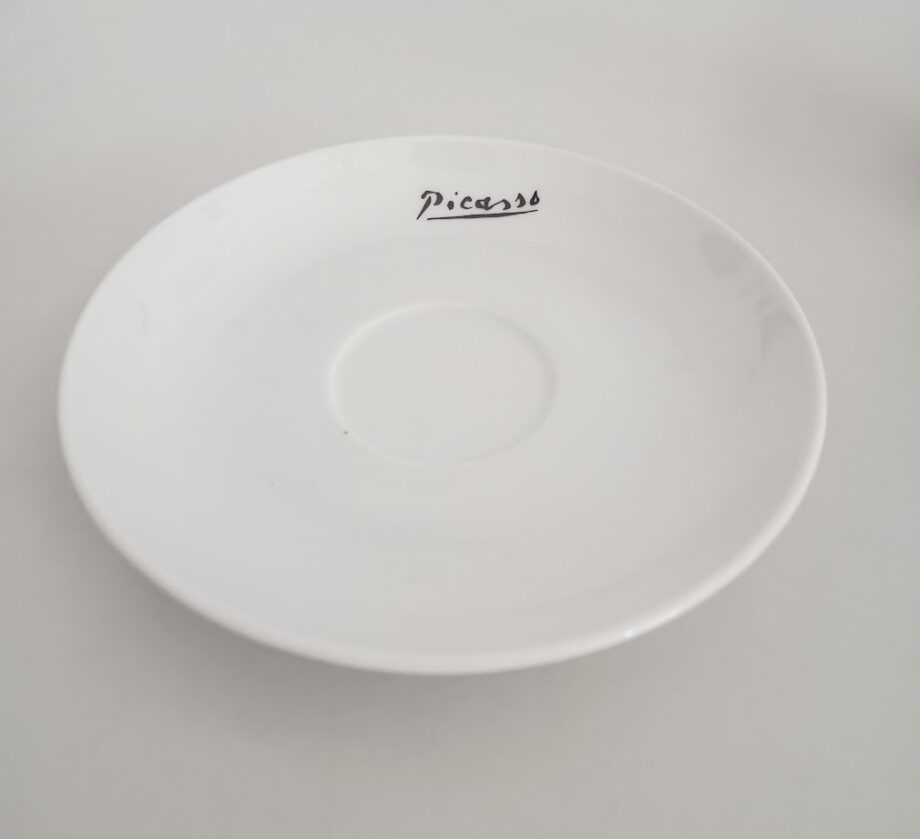 Set 4 tazzine Bohemia Edizione Picasso 2005