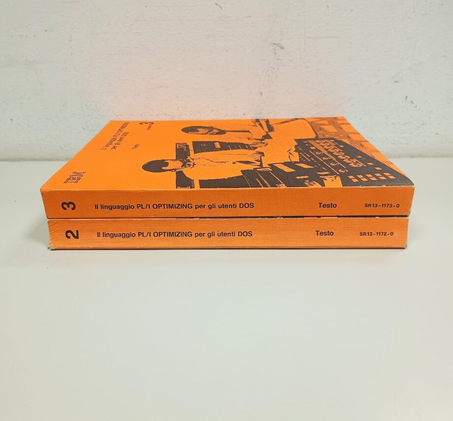 Libri linguaggio PL/I OPTIMIZING per gli utenti DOS