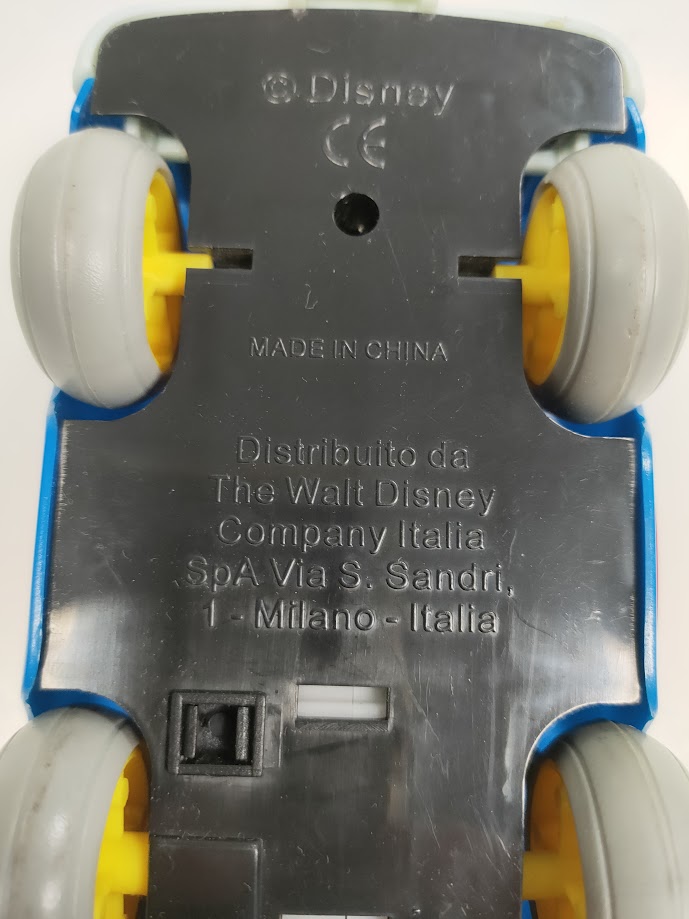Macchinina Giocattolo "Topolino 113" in Plastica Multicolore Vintage Anni'90