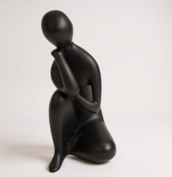 Statuina in Porcellana "Royal Dux" Vintage Anni '90