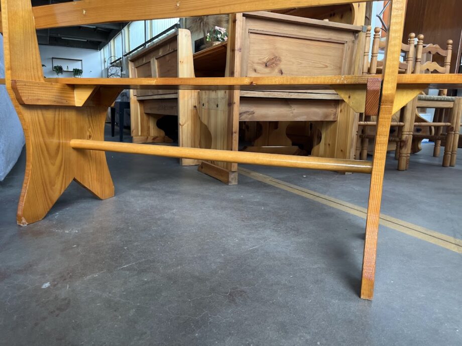 Panchina Rustica in legno / nuova