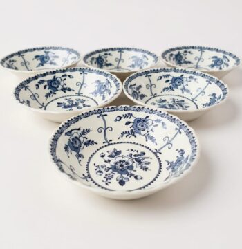 12 Piatti Johnson Bros in Porcellana Inglese Vintage