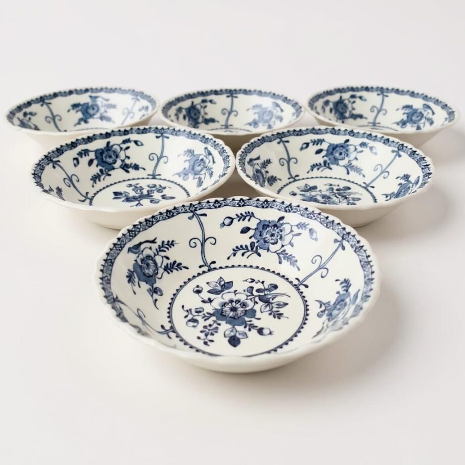 12 Piatti Johnson Bros in Porcellana Inglese Vintage