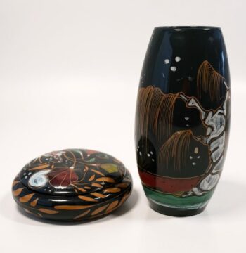 Vaso e Contenitore in Ceramica Lavorati a Mano da Daniele Foschi