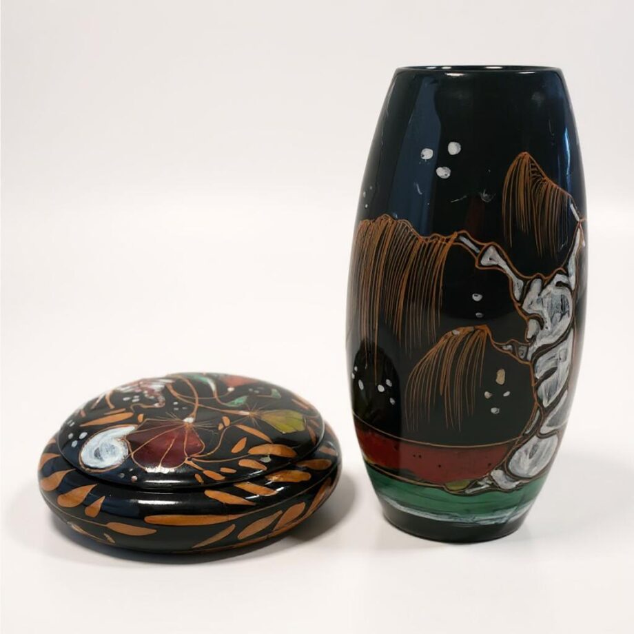 Vaso e Contenitore in Ceramica Lavorati a Mano da Daniele Foschi