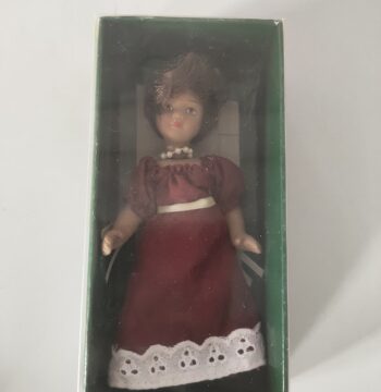 Bambola di Porcellana da Collezione "Doll's House" Vintage Anni '80
