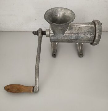 Macina Carne in Metallo "Porkert 32" Vintage Anni '60
