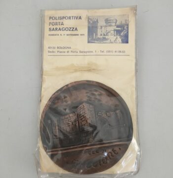 Medaglia Commemorativa Polisportiva Porta Saragozza Bologna 1979