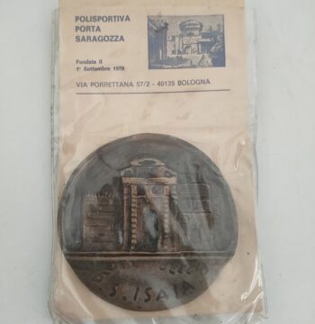 Medaglia Commemorativa Polisportiva Porta Saragozza Bologna 1979