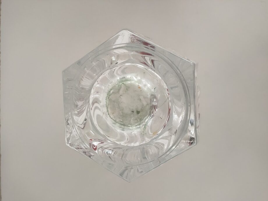 Vaso Decorativo in Cristallo Anni '70/'80