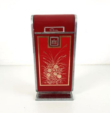 Carillon in Metallo "Silvia Dandy Mate" Portasigarette Vintage Anni '70