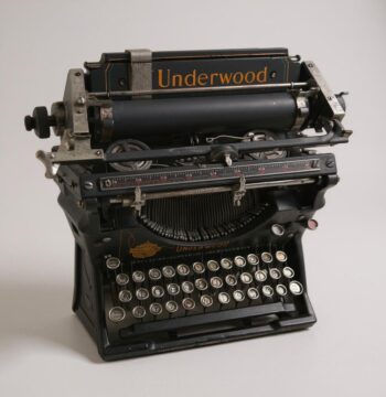 Macchina da Scrivere D'Epoca "Underwood N°5" Vintage Primi '900