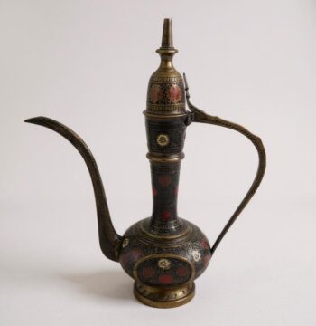 Teiera/Brocca in Ottone Solido Made in India Vintage
