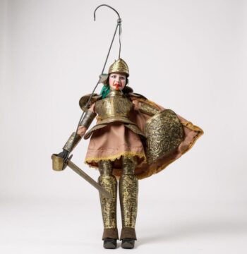 Pupo Siciliano/Marionetta "Orlando Furioso" Vintage Anni '70