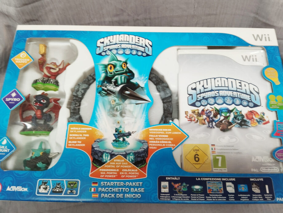 skylanders: starter pack prima serie (WII) + vari