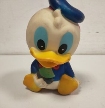 Pupazzo in Gomma Disney Baby Donald Duck Anni '70