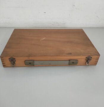 Valigetta Porta Colori ad olio "Watteau Bodson Et Niles" Vintage Anni '70