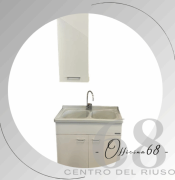 Lavello in ceramica 2 vasche
