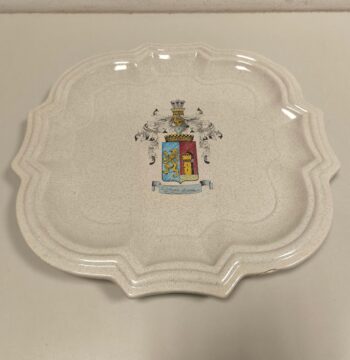 Grande Piatto in ceramica Branca