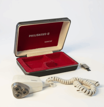 Rasoio elettrico vintage Philips Philishave, completo di custodia originale