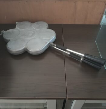 Stampa per 4 Tigelle in Alluminio con Ganci