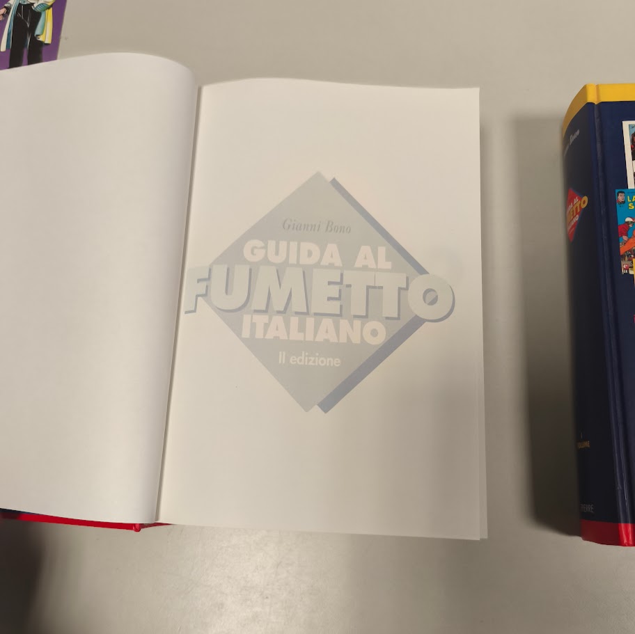 Box libri Guida al fumetto italiano Gianni Bono