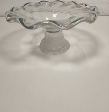 Centro Tavola in Cristallo Marcato "Cristalli D'Oggi" Vintage Anni'80