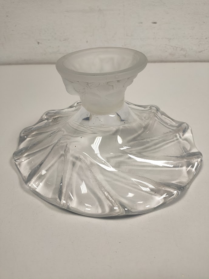 Centro Tavola in Cristallo Marcato "Cristalli D'Oggi" Vintage Anni'80