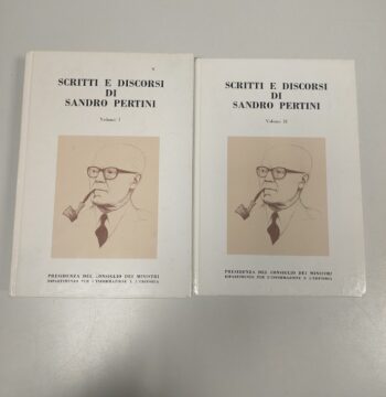 Libri 2 Volumi Scritti e Discorsi di Sandro Pertini 1899
